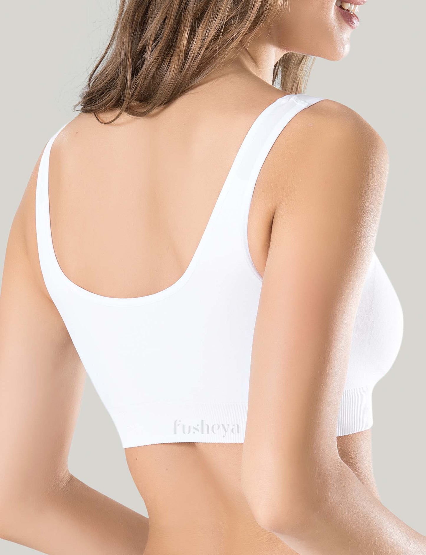 Sports Bras for Women, Seamless Comfortable Yoga Bra with Removable Pads