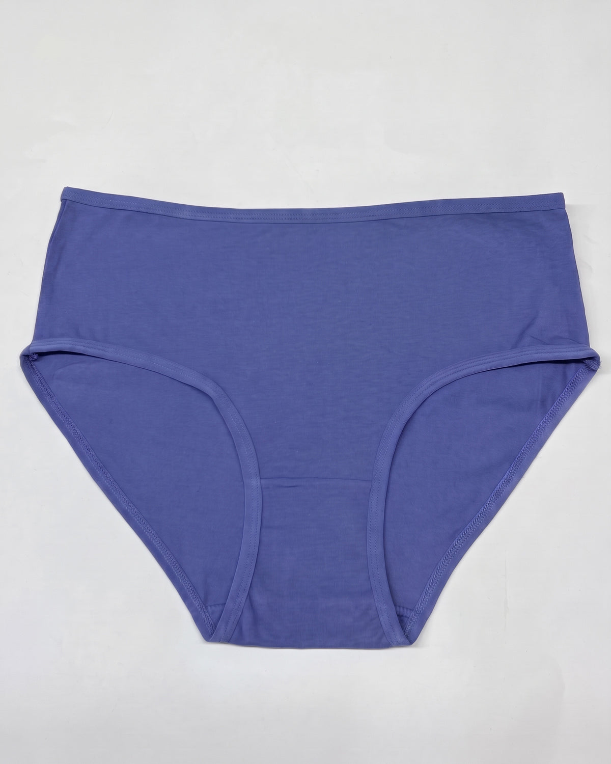 FUSHEYA High Waist Supersoft Cotton Stretch Brief - Cobaltblue