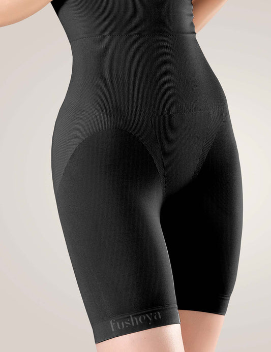 FUSHEYA High Waist Body Shaper Shorts for Women Tummy Control Butt Lifter Shapewear