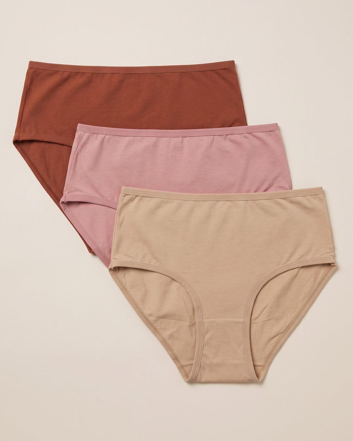 FUSHEYA Women’s Cotton Elastane Briefs – 3 Pack 7055501-31