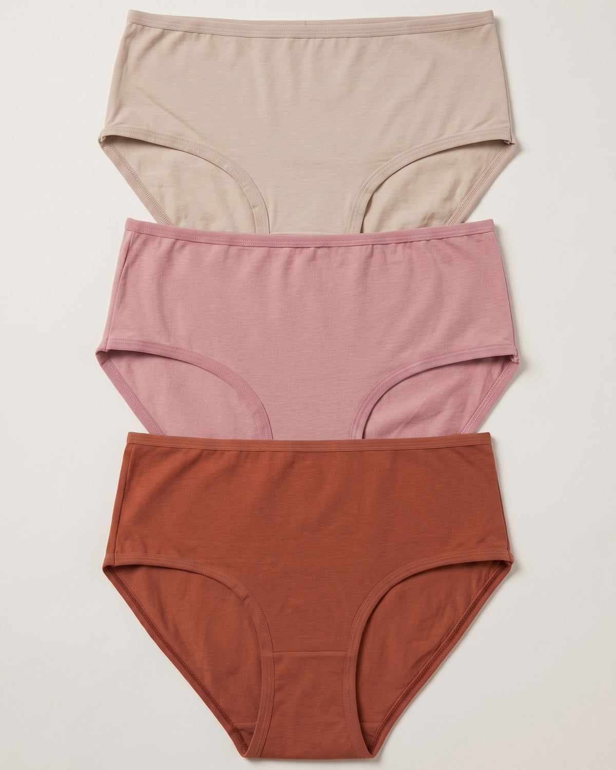 FUSHEYA Women’s Cotton Elastane Briefs – 3 Pack 7055501-31