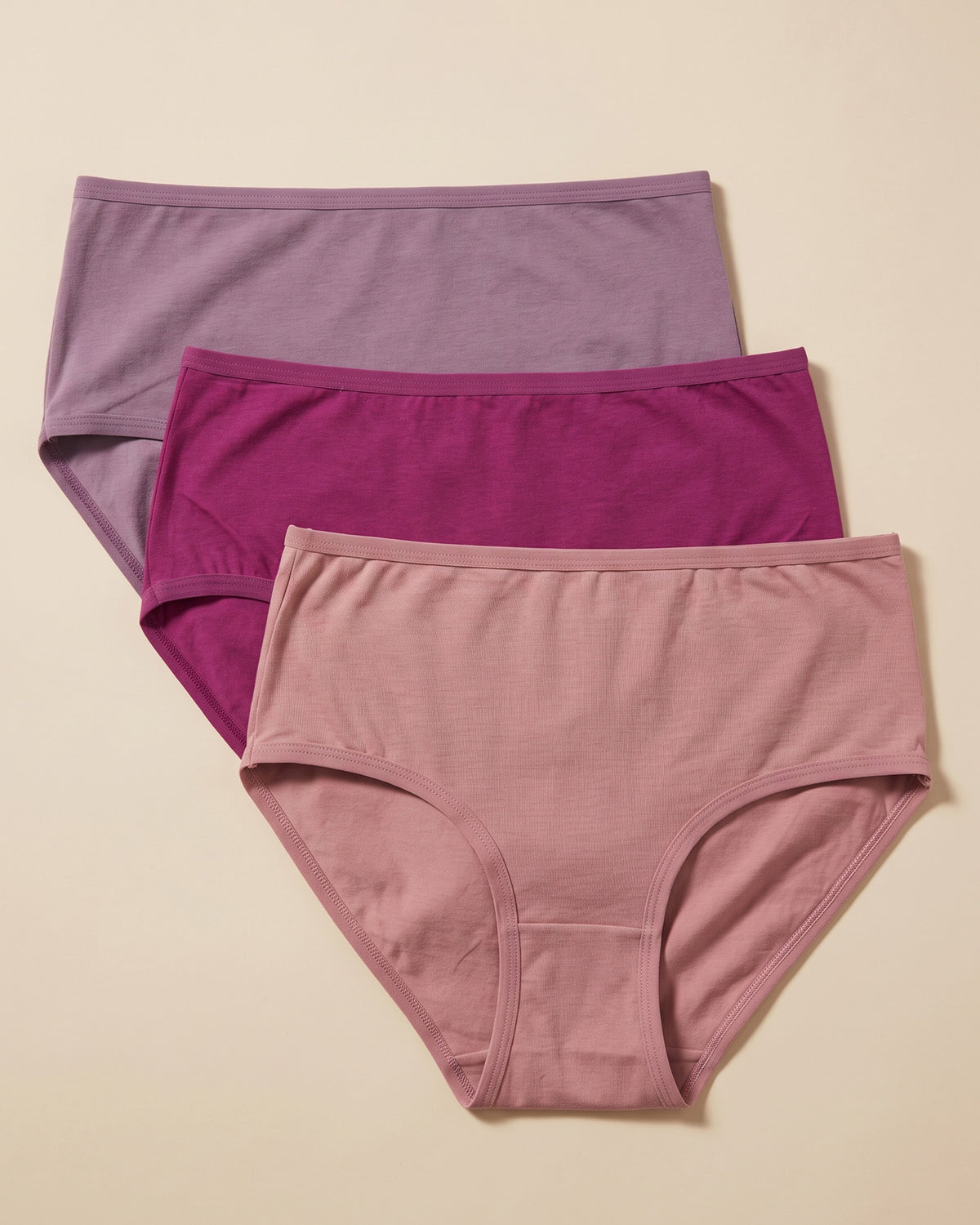 FUSHEYA Women’s Cotton Elastane Briefs – 3 Pack 7055501-23
