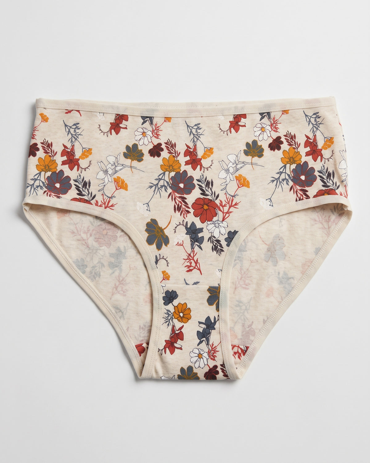 FUSHEYA High Waist Supersoft Cotton Stretch Brief - Autumngarden