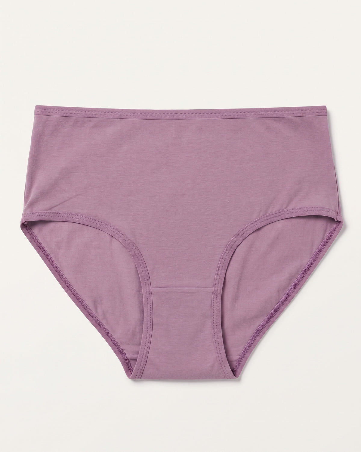 FUSHEYA High Waist Supersoft Cotton Stretch Brief - Mauve