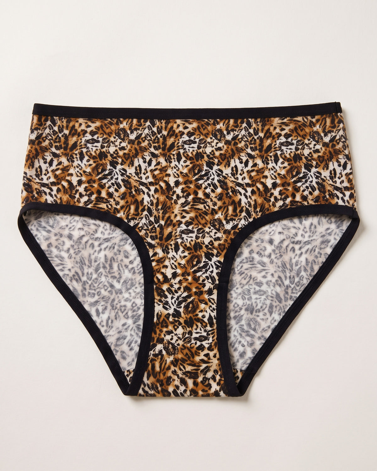 FUSHEYA High Waist Supersoft Cotton Stretch Brief - Vivid