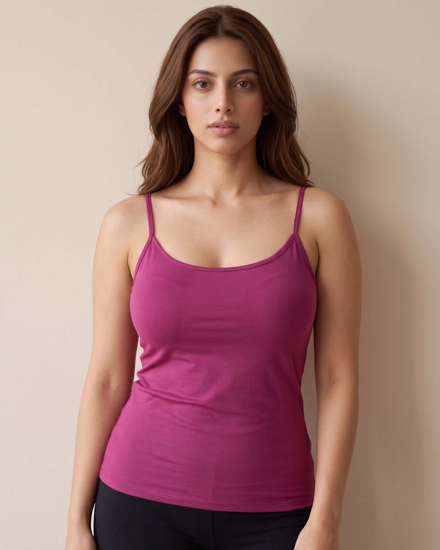 FUSHEYA Combed Cotton Stretch Camisole