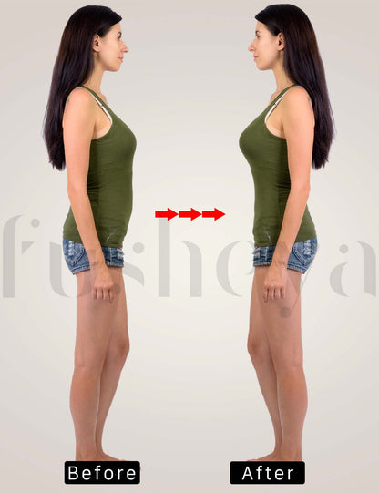 FUSHEYA High Waist Thong Panty Body Shaper  Before-after-results