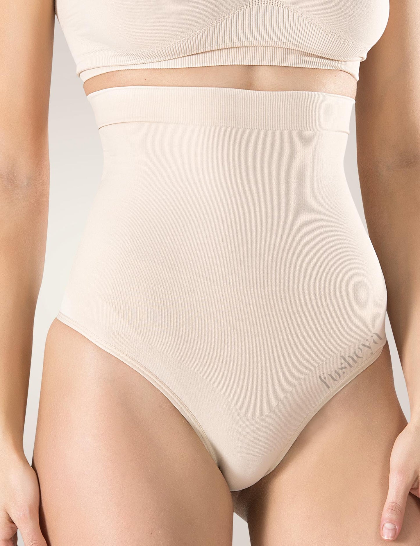 FUSHEYA High Waist Thong Panty Body Shaper 