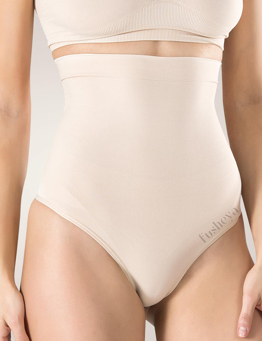 FUSHEYA High Waist Thong Panty Body Shaper 