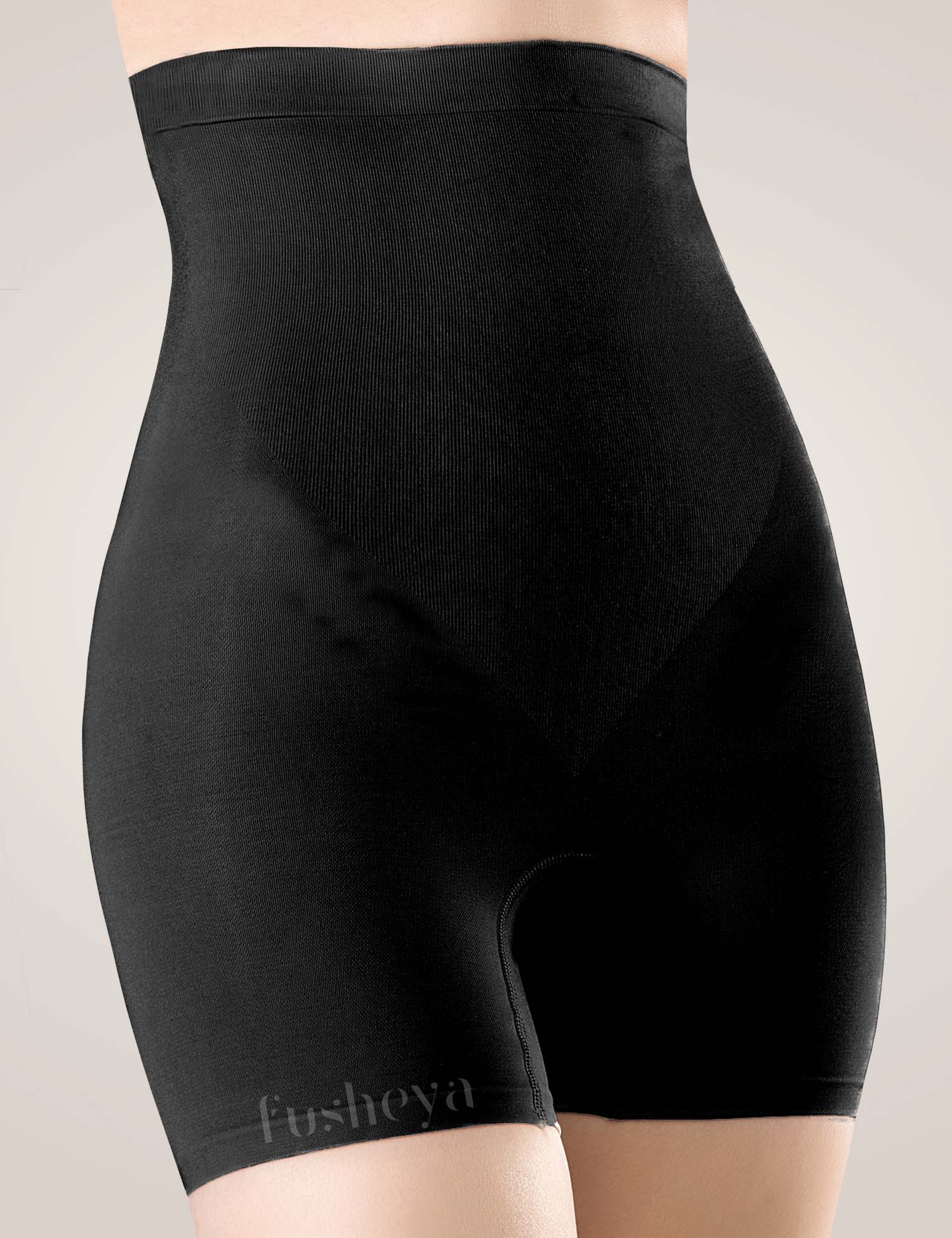 FUSHEYA High Waist Power Shorts Body Shaper-black