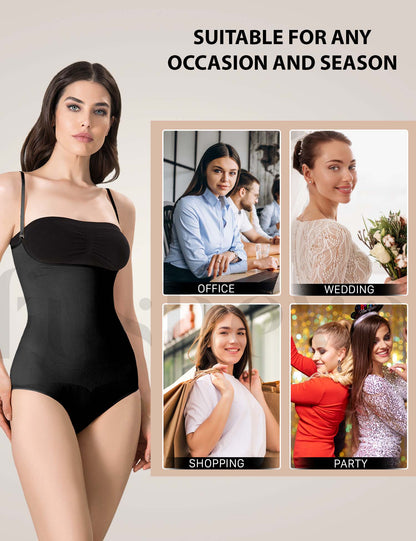 FUSHEYA Full Body Shaper Bodysuit Shapewear-occasions